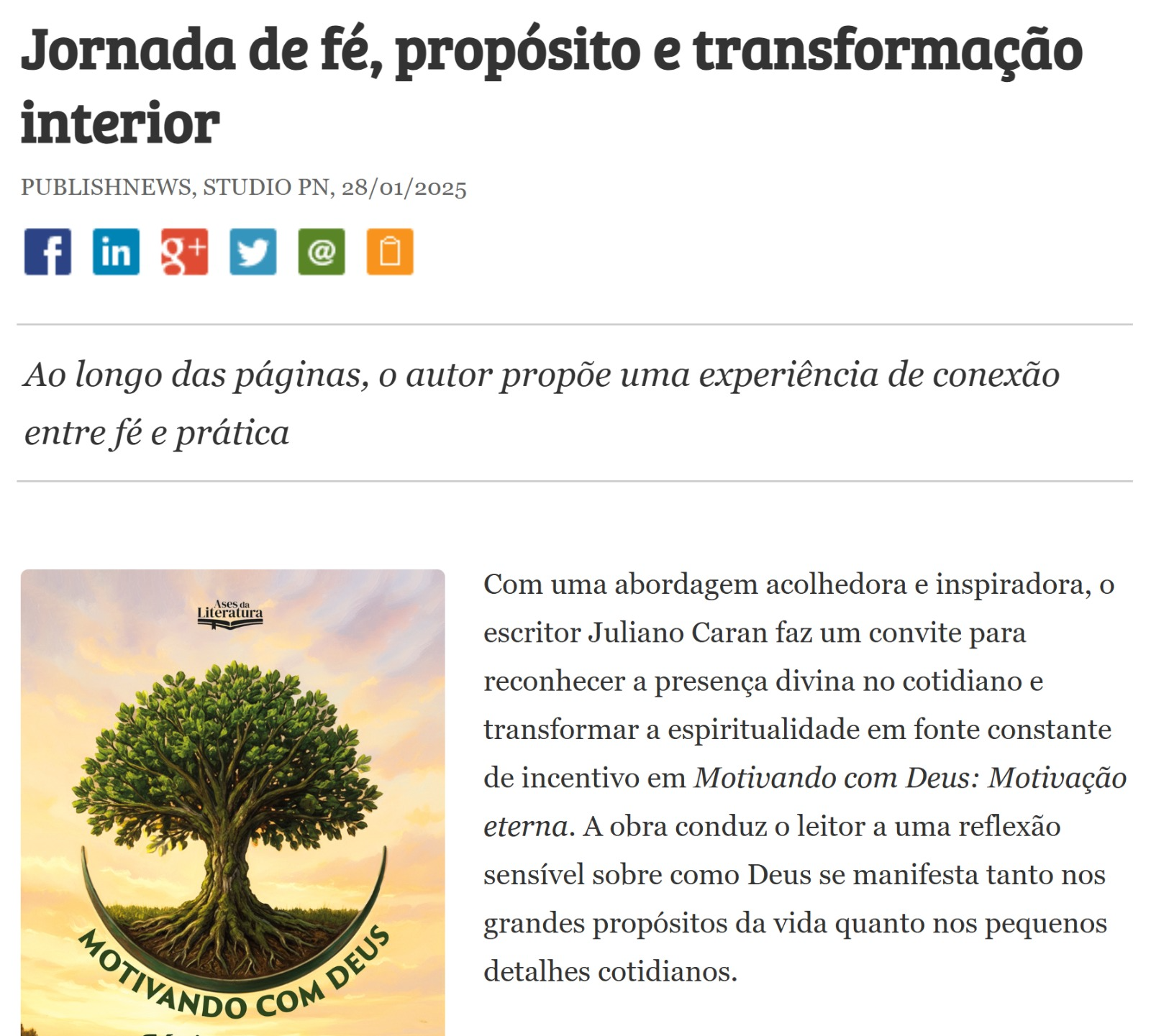 Matéria PublishNews